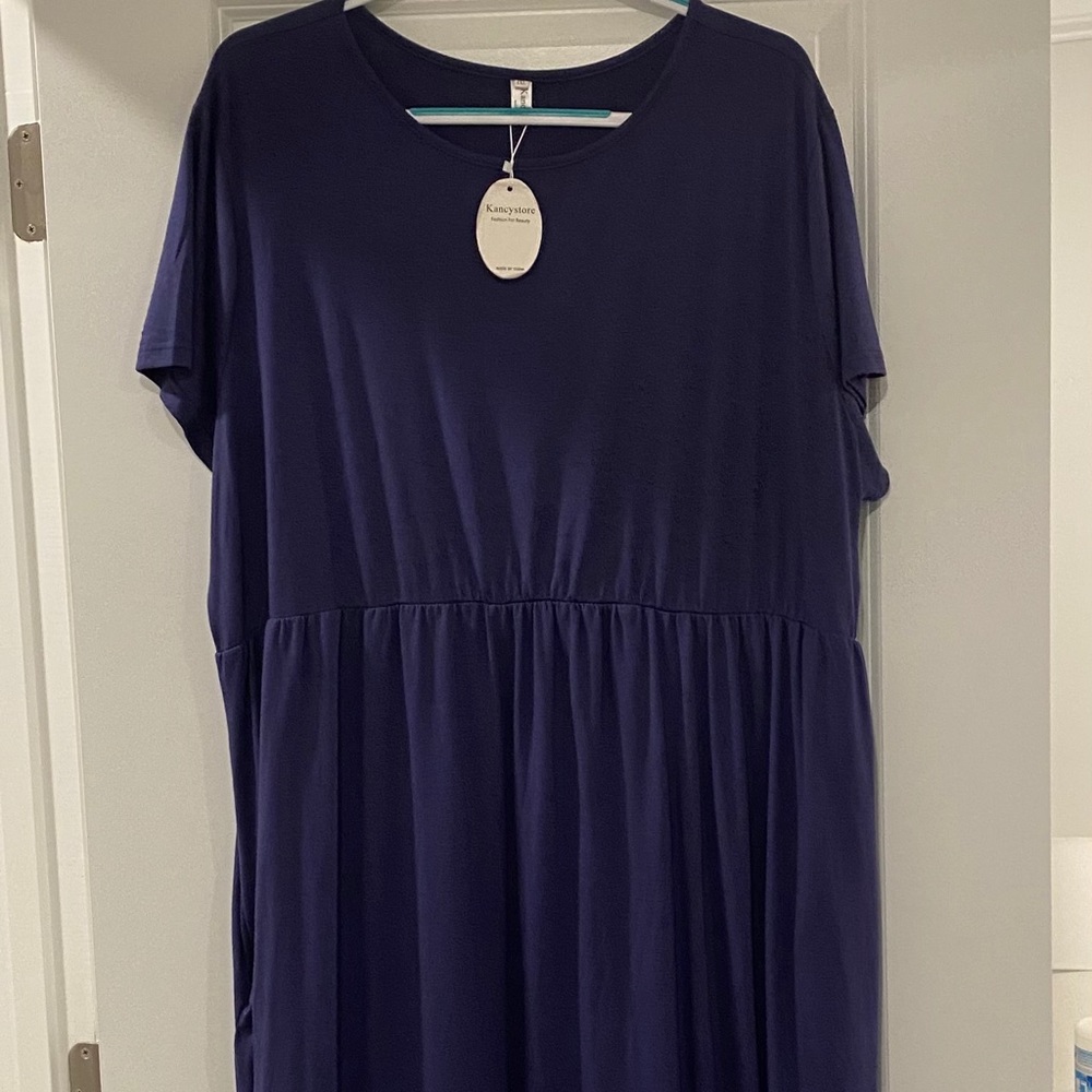 Navy Maxi Dress